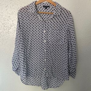 VELVET HEART  | large | button up | light | 100% rayon